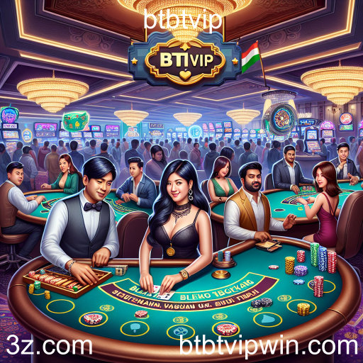 A Emoção do Cassino Ao Vivo no btbtvip